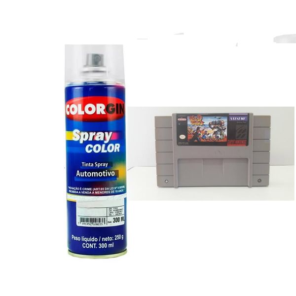 Spray Cinza Nintendo